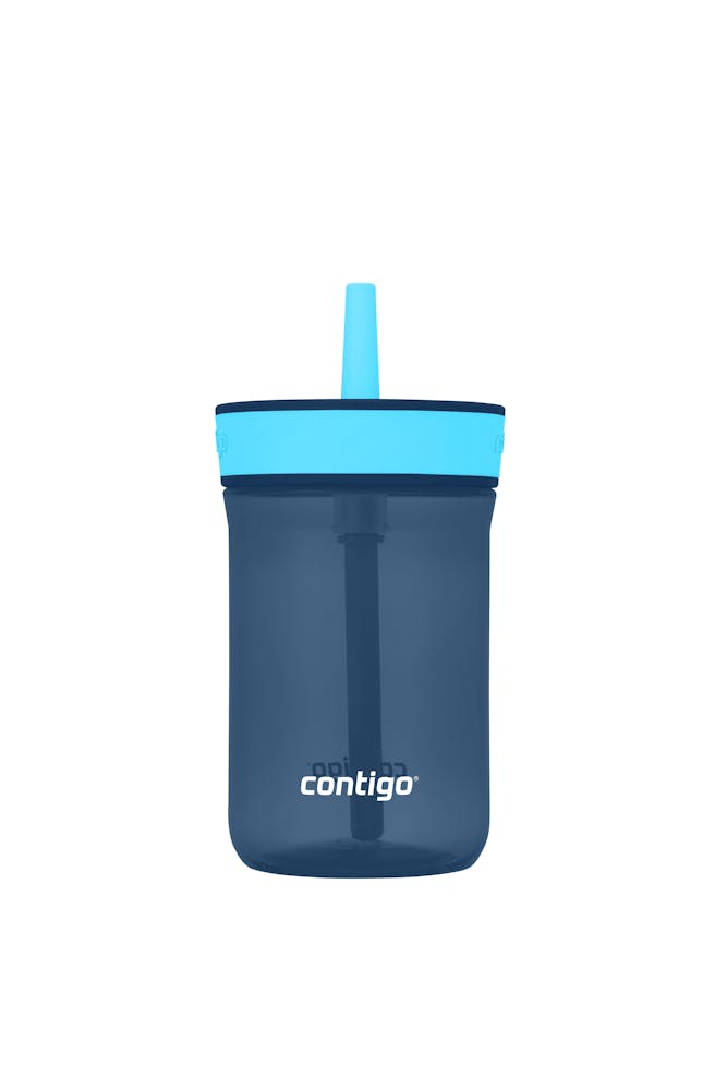Kids’ Leighton Straw Tumbler with Spill-Proof Leak-Proof Lid, 14oz E4