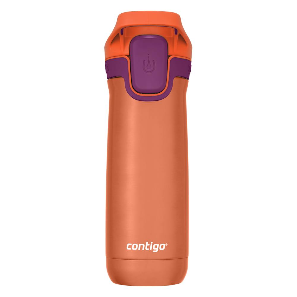 Kids’ Casey Stainless Steel Water Bottle with Spill-Proof Leak-Proof Lid, 13oz T2
